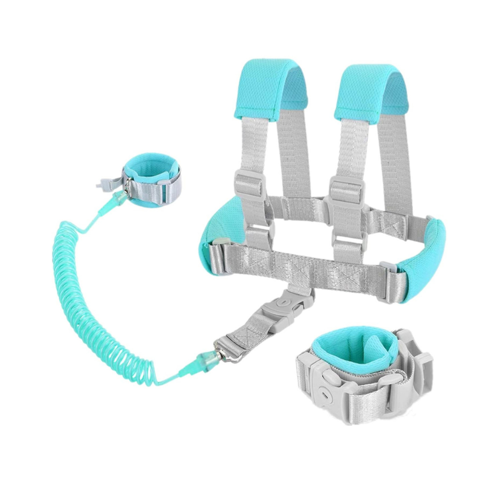 Pulseira Colete Segurança Anti Perda Infantil Criança de Passeio Viagem Cinto  Ajustável Regulável R