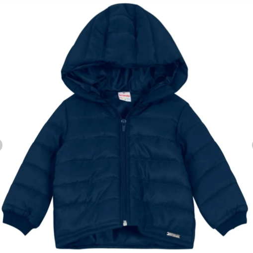 Jaqueta Puffer Microfibra Infantil Unissex Brandil