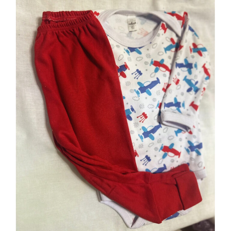 Conjunto Bory Estampado Canelado e Calça Suedine 