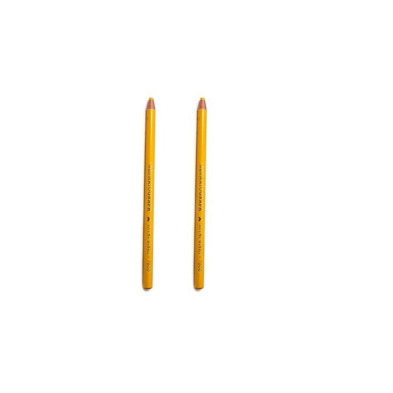 Lápis Mitsu-Bishi Dermatograph 7600 Amarelo Com 2