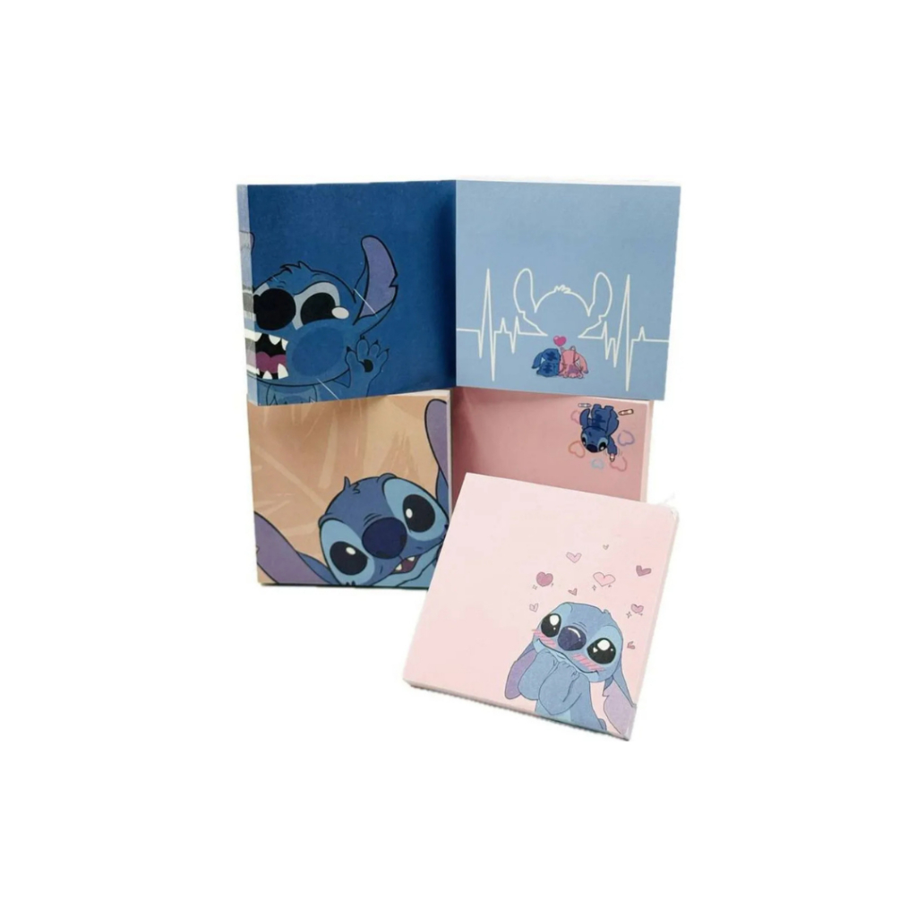 BLOCO DE NOTAS STITCH / PAPELARIA FOFA KAWAII