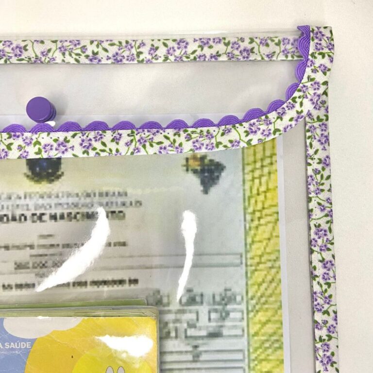 Capa para Documentos / Porta Certidão de Nascimen