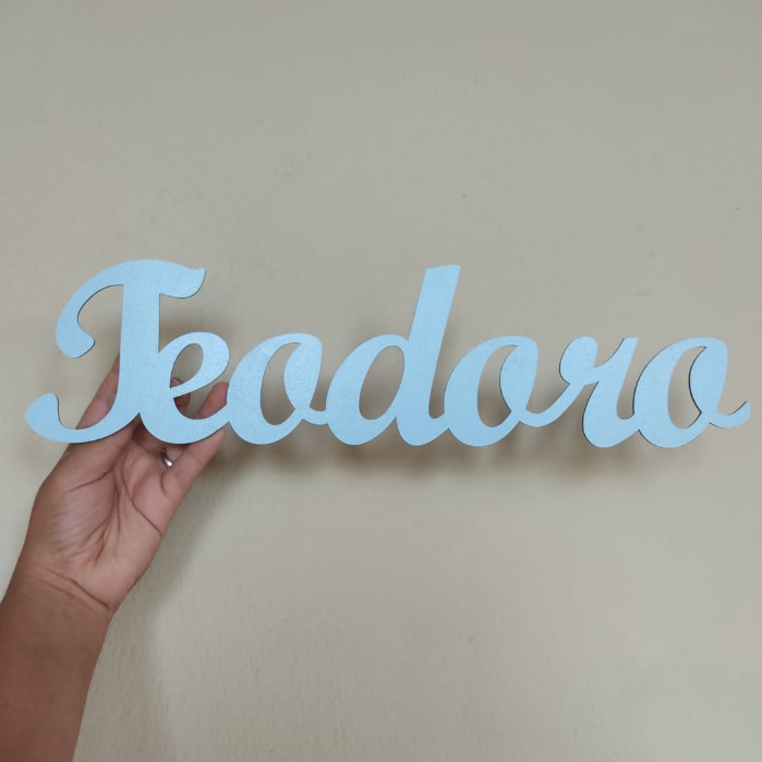 Nome Luminoso Personalizado 40cm