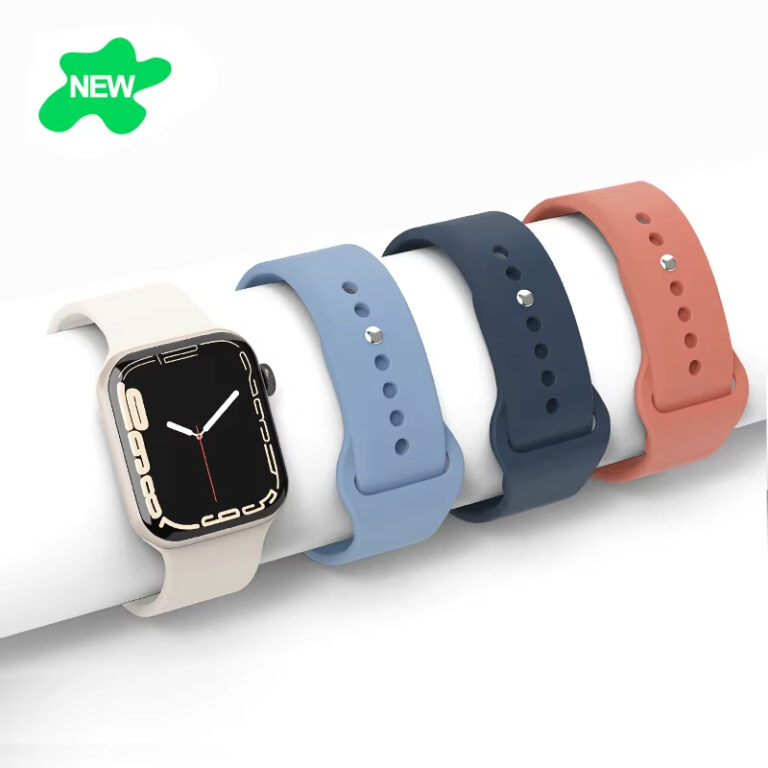 Pulseira de Silicone Compatível com Apple Watch 3