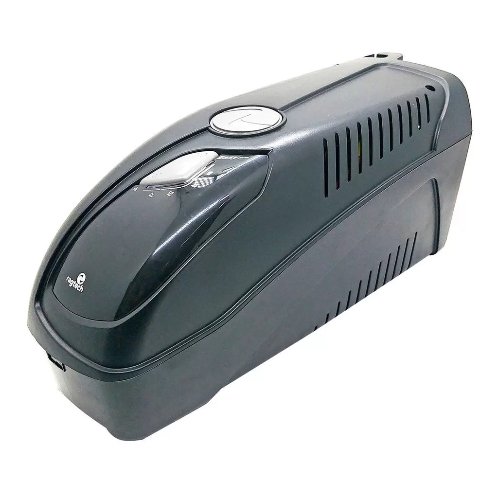 Nobreak 1200VA 840W 3 em 1 Trivolt Senoidal Puro 6 Tomadas Troca Fácil de Bateria Ragtech Easy Pro 1