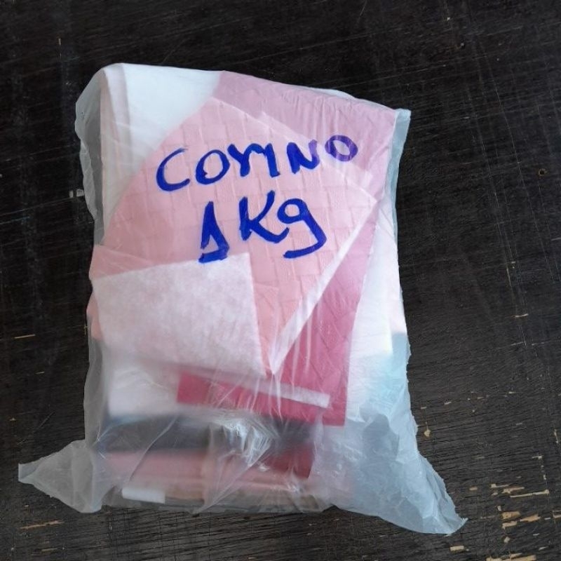 KG SORTIDO DE TIRAS PARA ARTESANATO EM CORINO (PRODUTO SORTIDO )