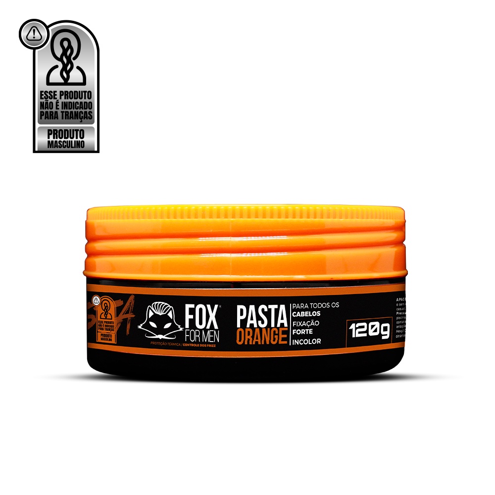 Cera Capilar Modeladora Para Penteados Masculino extra forte 120G – FOX FOR MEN