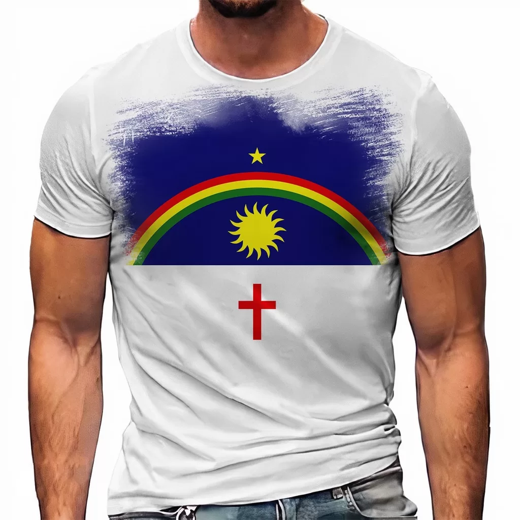 Camiseta Bandeira Do Estado Pernambuco 2 A