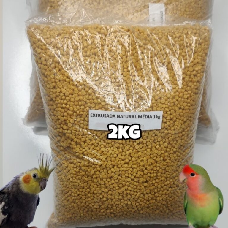 Extrusada natural  CALOPSITA – AGAPONE  (2Kg