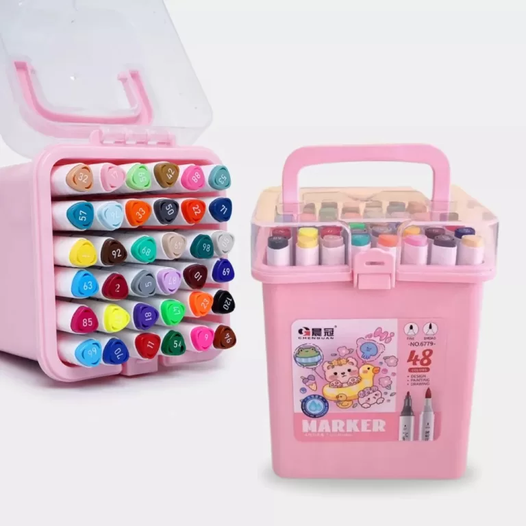 KIT 24/36/48 Cores Aquarela Conjunto De Canetas Ma