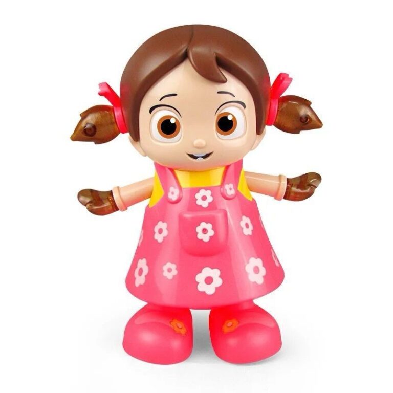 Brinquedo Boneca Super Fofa Canta E Dança Com Son