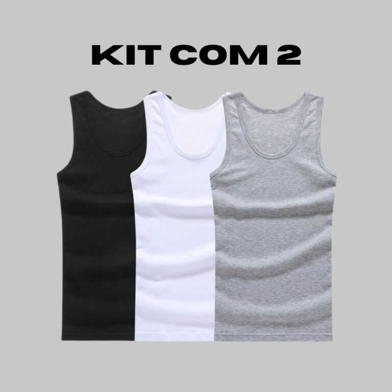 Kit 2 Regata Masculina Camiseta Modelo Americano C