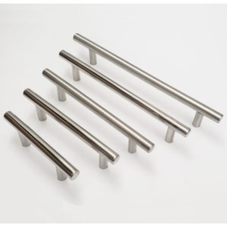 Puxador Porta Em Aço Inox 96mm Modelo Mini Tube C