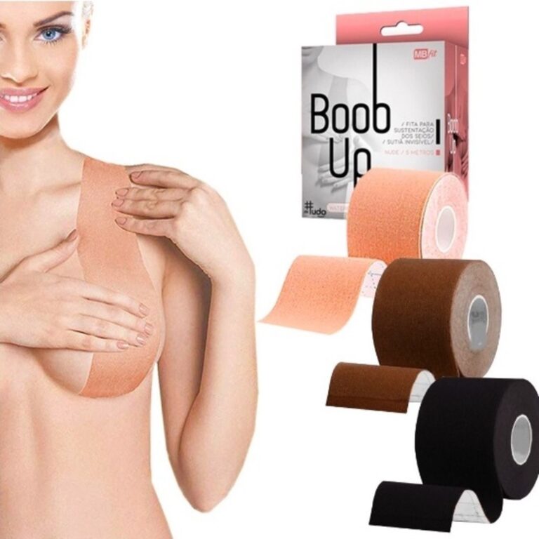 Sutia Adesivo Fita Boob 3D Prova dAgua Up Invisive