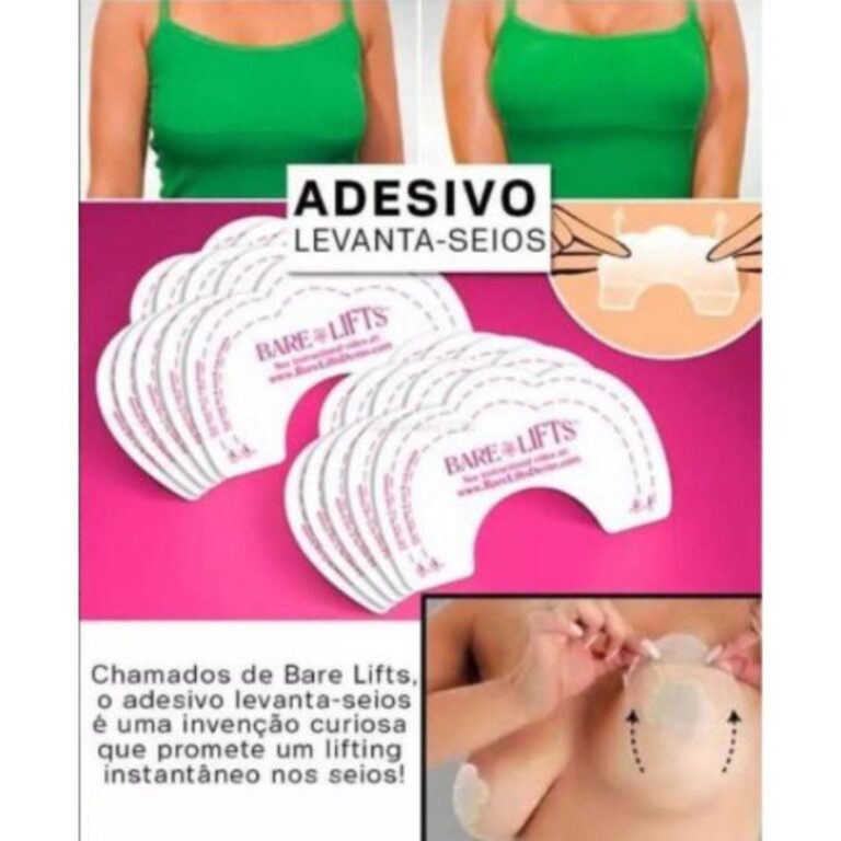 Sutia Adesivo 5 pares Levanta Seios /peitos Bare L
