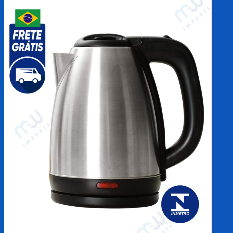 Chaleira Elétrica Jarra Elétrica Bule Térmica 2