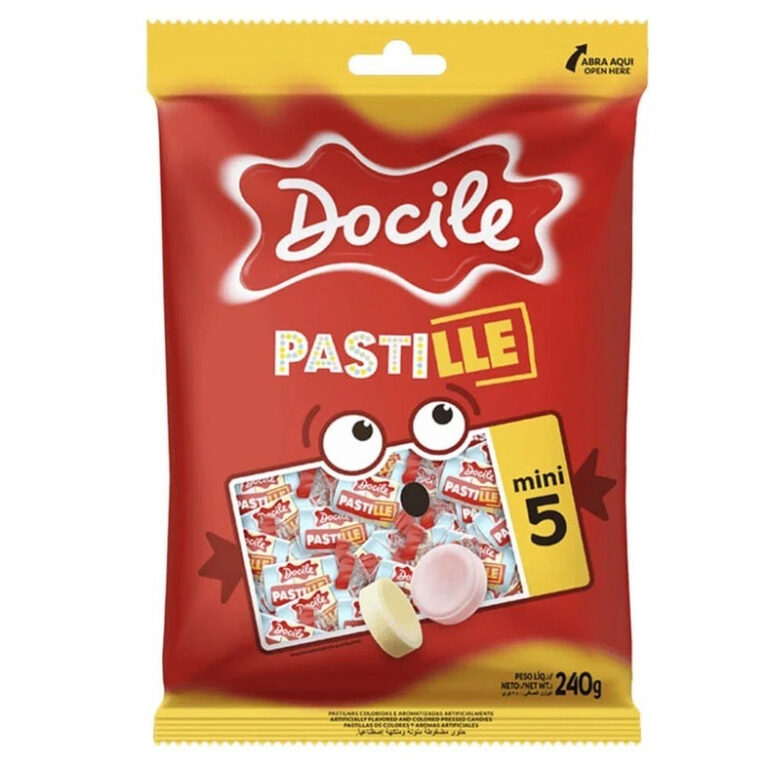 Pastilha Mini 5 Com 100 Unidades 240g – Doci