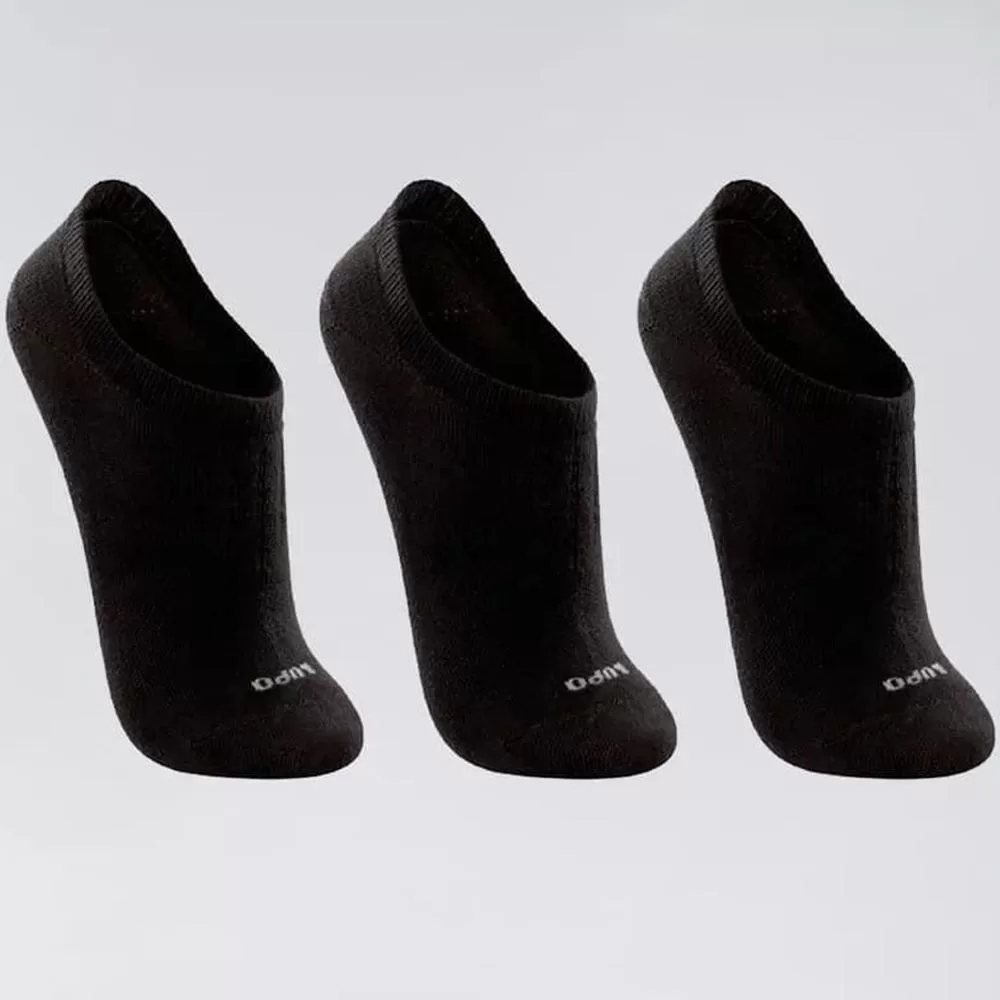 Kit 3 Pares Meia Soquete Lupo Masculina – Preto