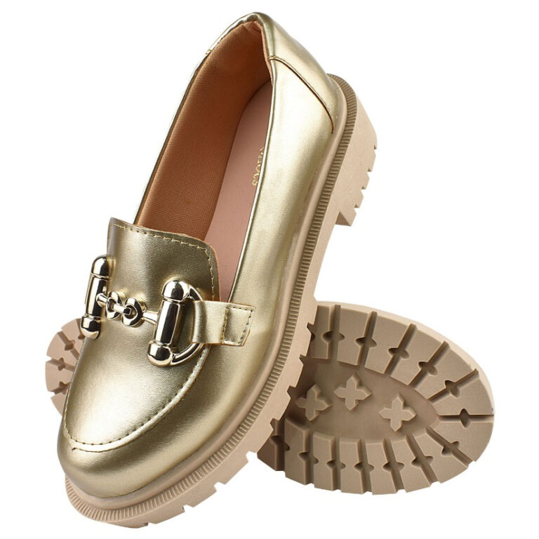 Mocassim Feminino Sola Tratorada Oxford Bridao Pla