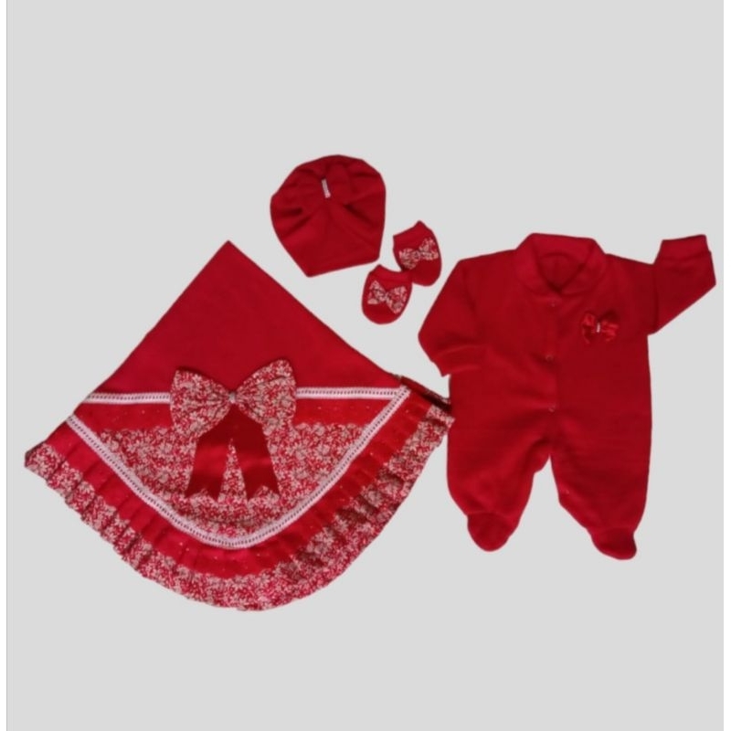 kit saída de maternidade 4 peças de soft