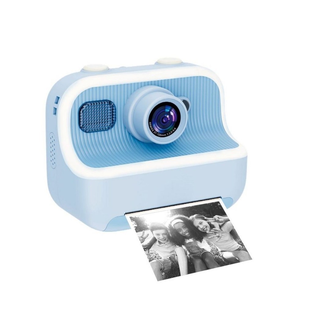 Câmera Fotográfica Instantânea Filmadora 32gb HD Azul – Zoop