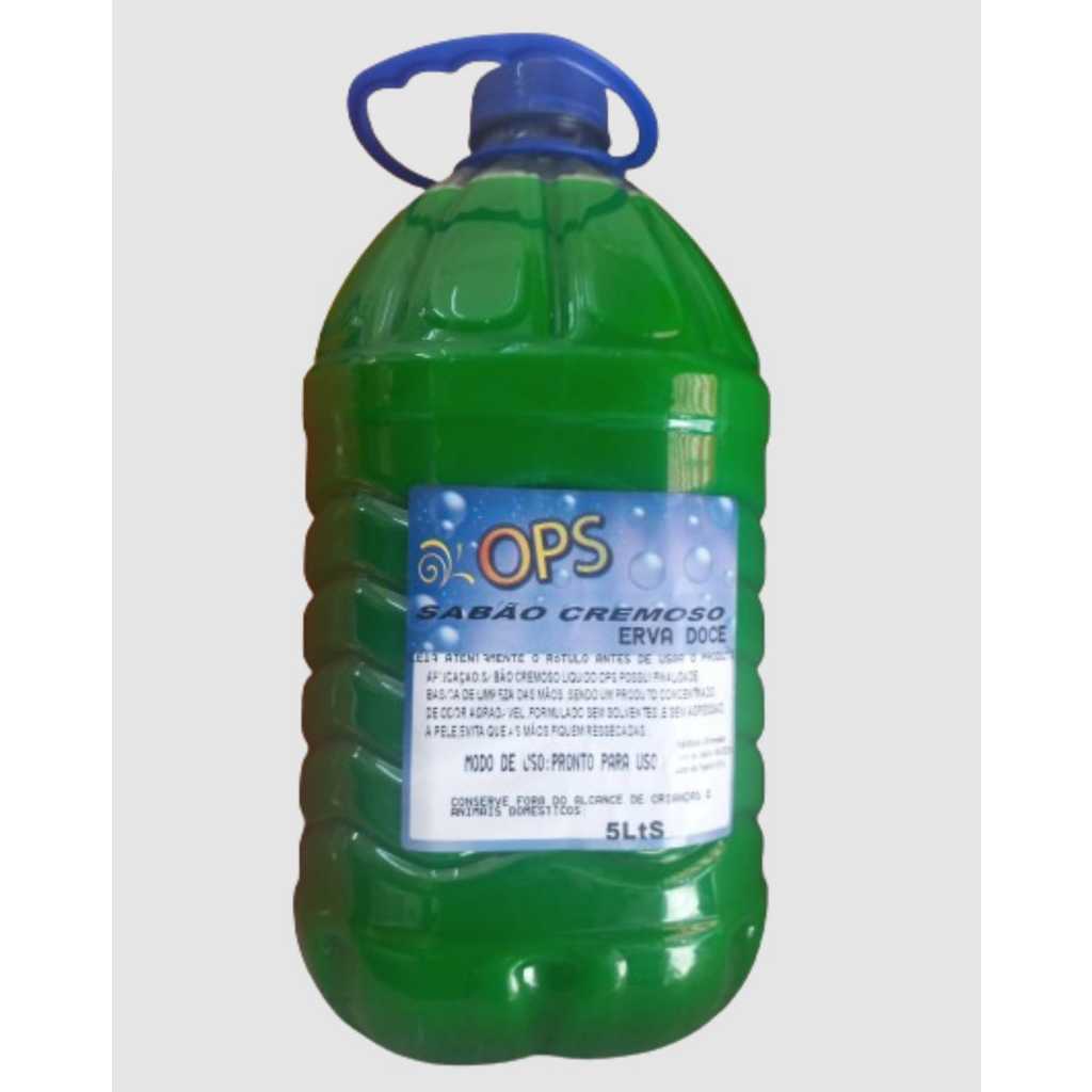 SABONETE  5 Litros ERCA DOCE  Para Mãos Fragrancia