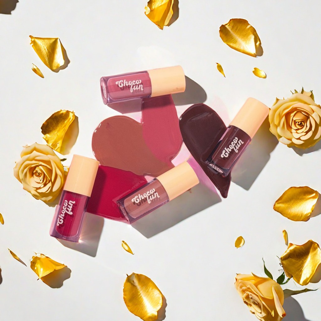 Novas cores CAMAFEU COOKIE SENSAÇÃO BROWNIE FENZZA LIP TINT CHOCO FUN GLOSS GANACHE AU LAIT FONDUE