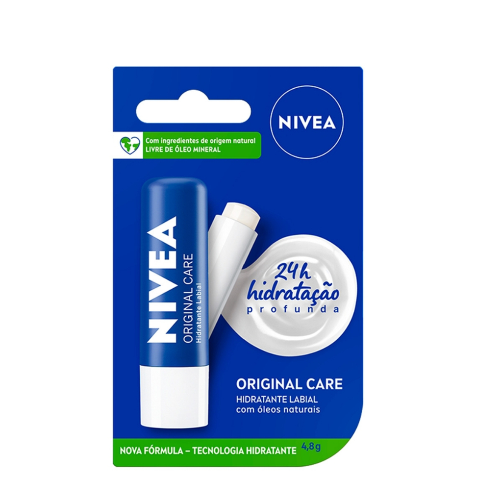 Hidratante Labial Lip Care Essential Care 4,8g Nívea
