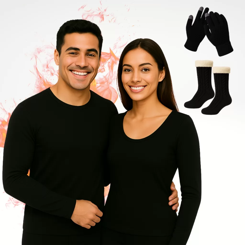 Kit De Frio ( Conjunto Segunda Pele Térmico + Meia + Luva)