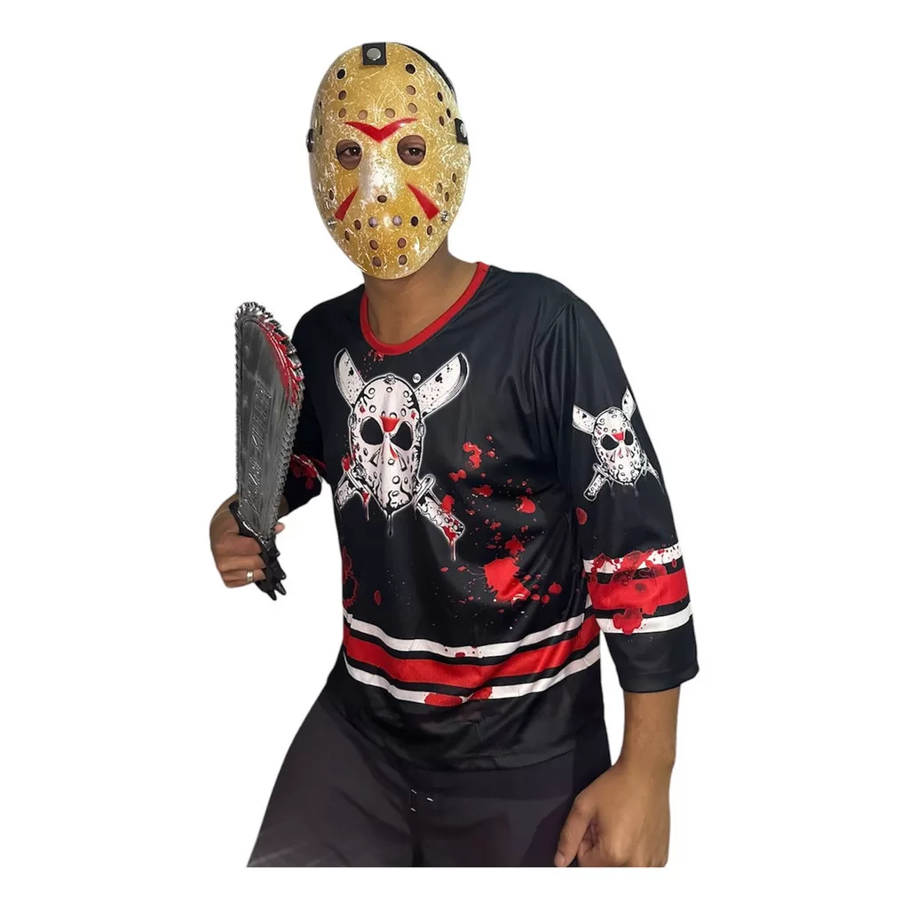 Fantasia Adulto Jason Voohers Sexta Feira 13 Hellowen