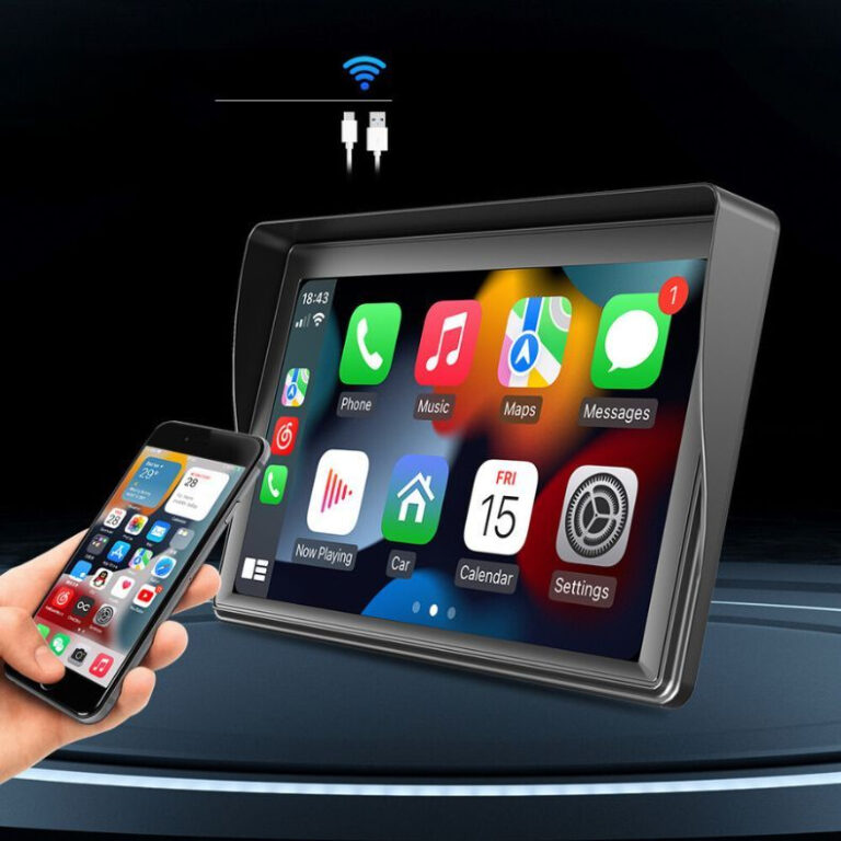 Multimídia Som De Carro Universal Carplay Android