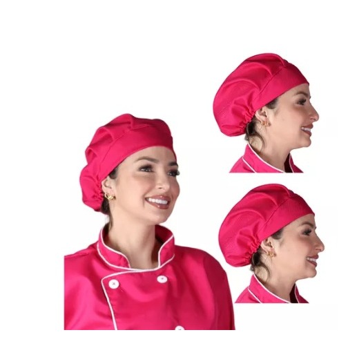 Kit com 3 Touca Oxford Cirurgica Enfermagem Veteri