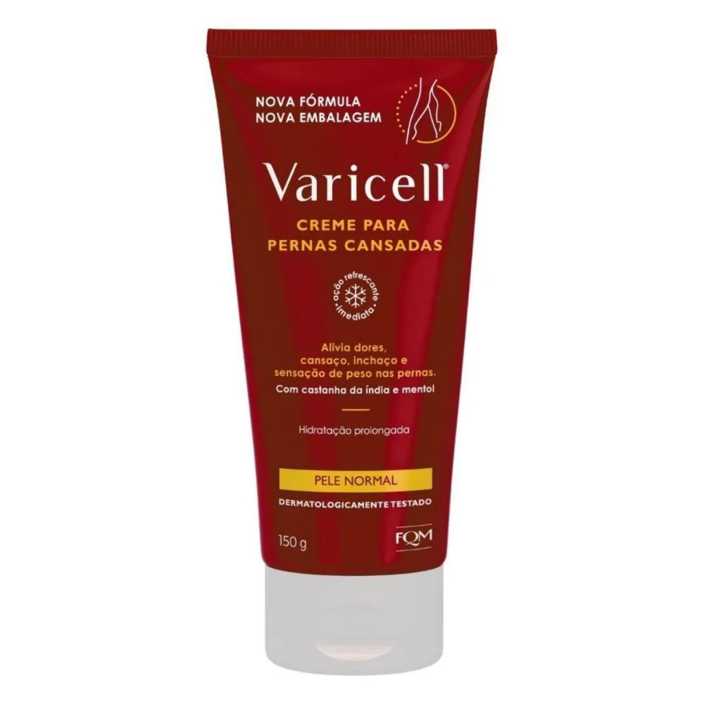 Varicell Creme para Pernas Cansadas Pele Normal 150g
