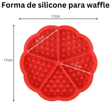 Forma de waffle