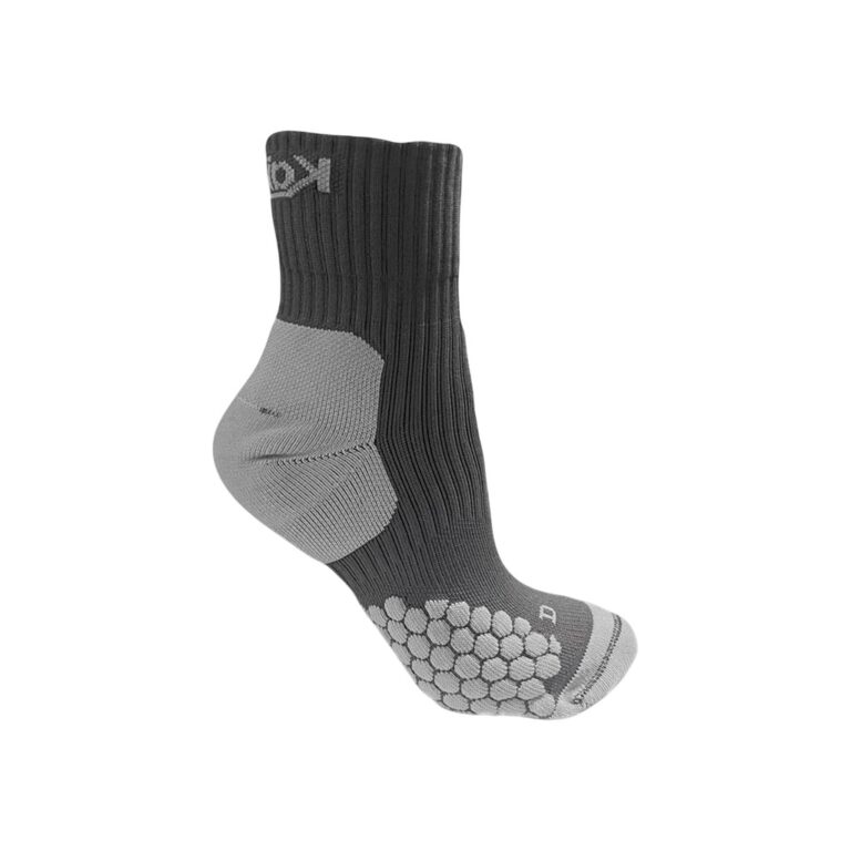 Meia Cano Médio Dots Biotech Unis. Chumbo/Cinza &