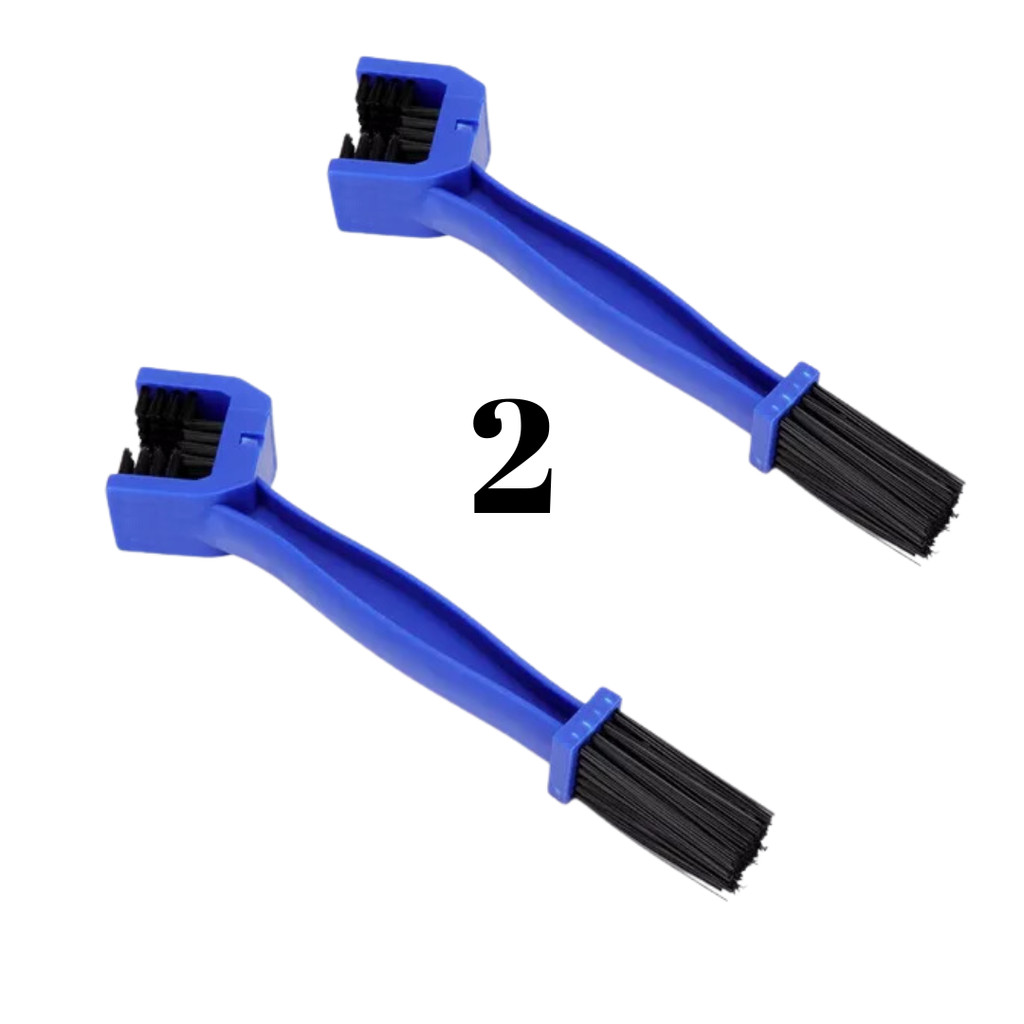 Escovinha Escova Limpa Limpeza Corrente De Transmissão Moto 2 Duas Unidades