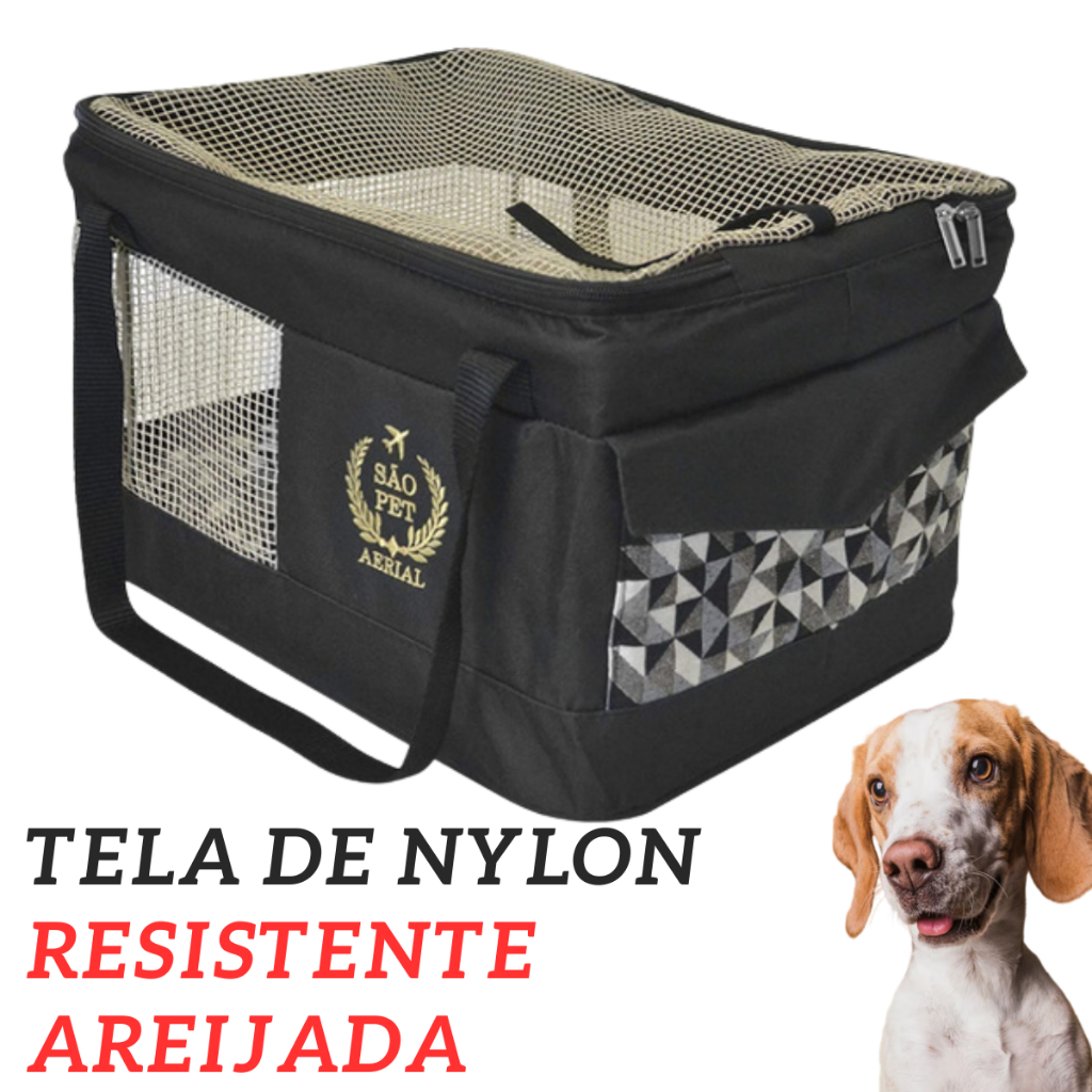 Bolsa Aérea Cães e Gatos Cabine Avião Viagem Cia Aérea Gol Padrão Pets Exclusivo Viagem São Pet