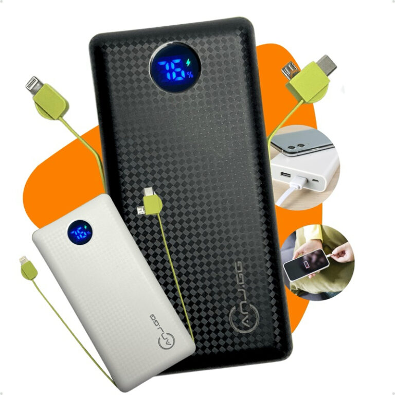 Carregador Portátil Turbo 20000mah Power Bank Uni