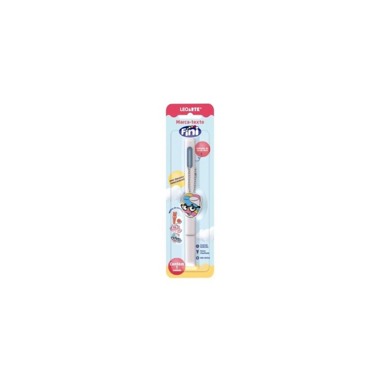 Marca-Texto C/ Pingente Fini Marshmallow –  