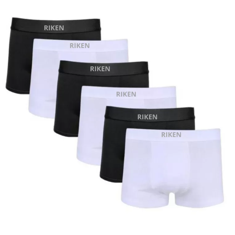 Cuecas Boxer de Microfibra Premium Kit com 5 Unida