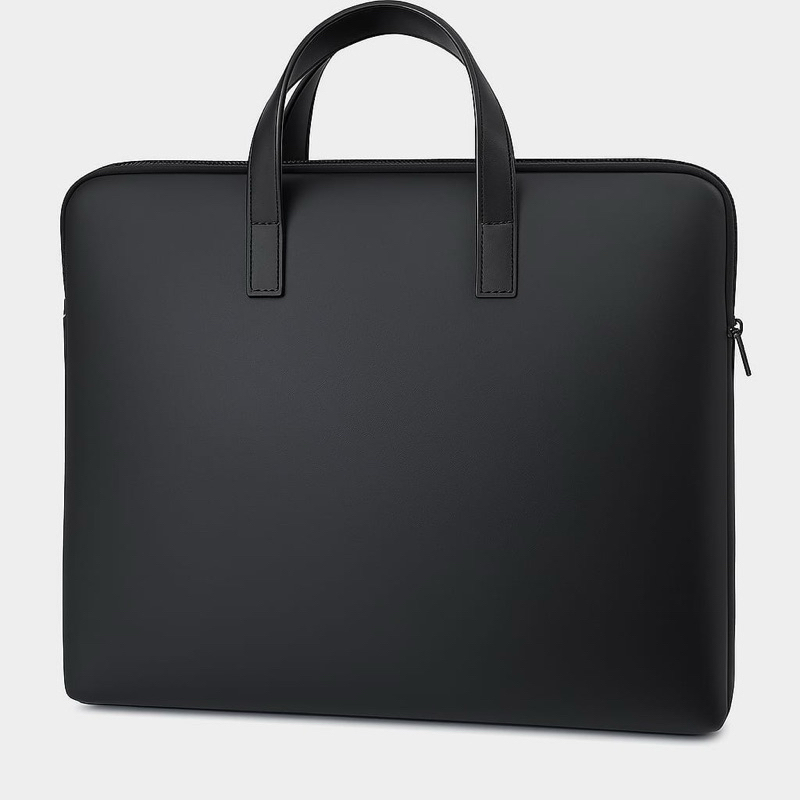 Maleta para Notebook Trabalho Faculdade Com Forro Aveludado e Fechamento em Zíper