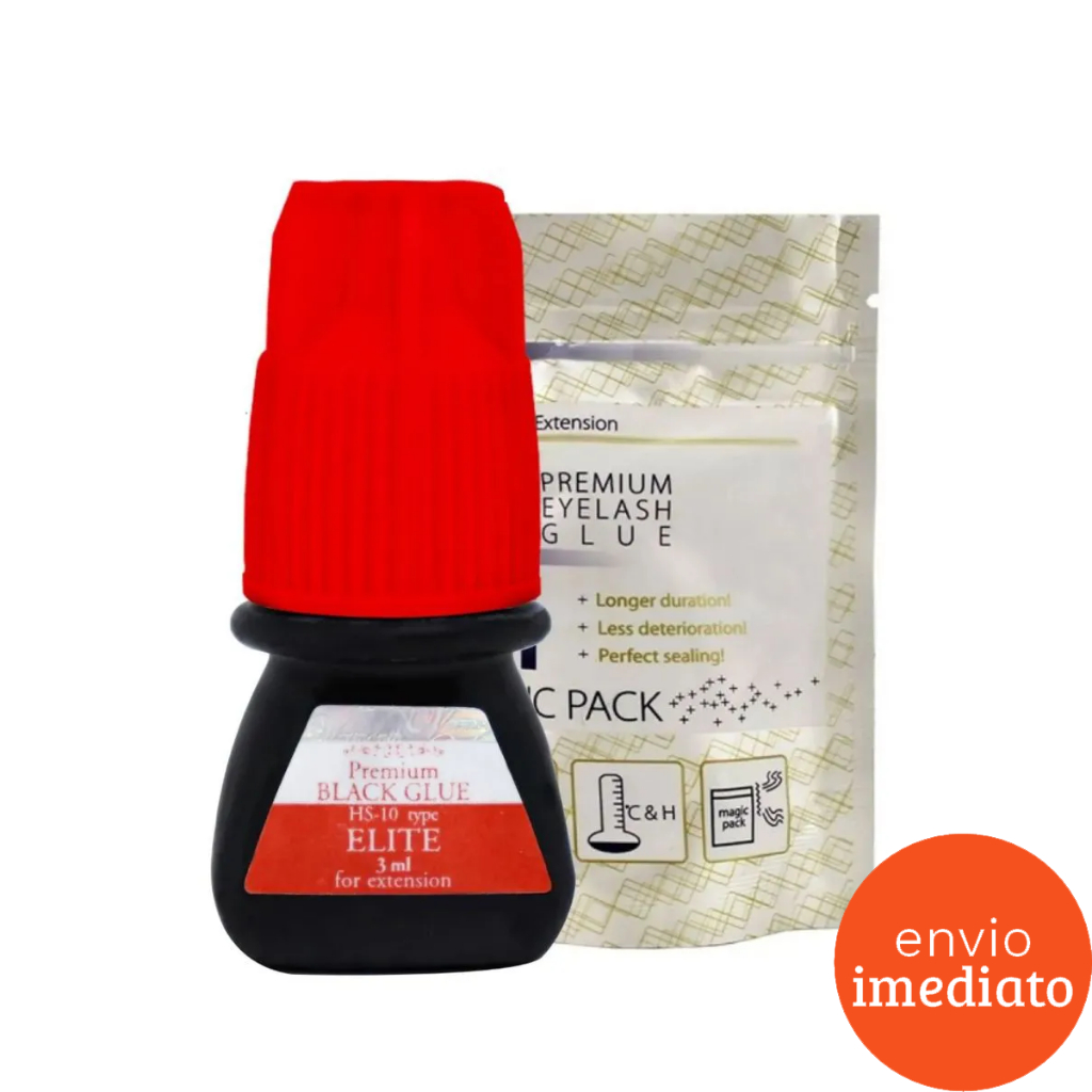Cola Elite Hs-10 3ml Alongamento Cilios Postiços Extensão Fio Hs10 Premium Glue Volume Russo Anvisa