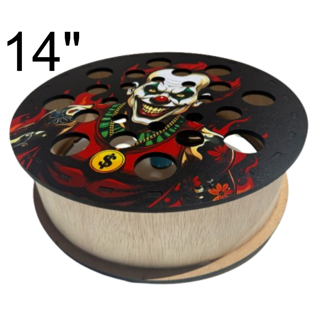 Carretilha de Pipa 35cm Catracada – Balanceada – Sem Folga | 14 Polegadas