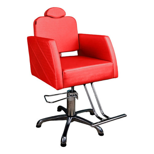 Poltrona Nexus Fixa Salão De Beleza Vermelho Fact