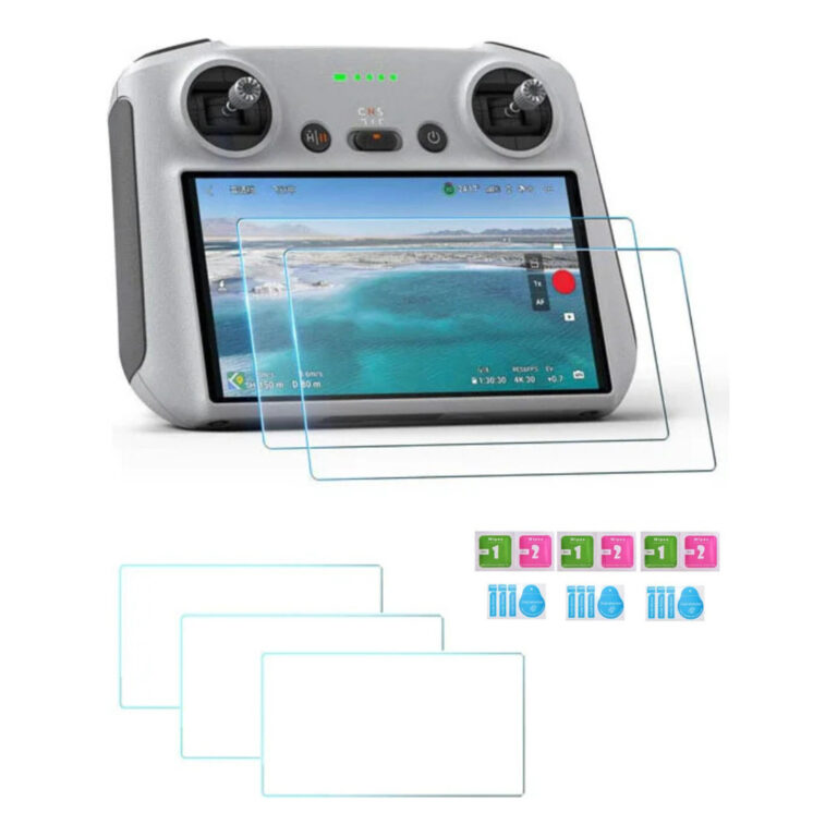 3 Peliculas De Vidro Controle Dji Mini 3 4 Pro Air