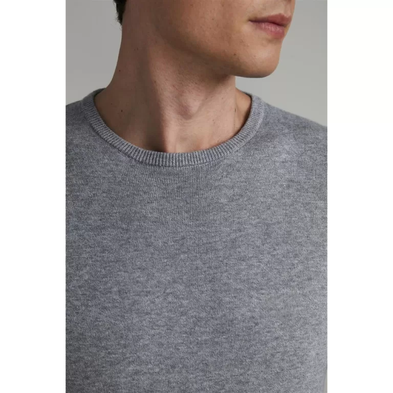 Tricot Gola Careca – Cinza