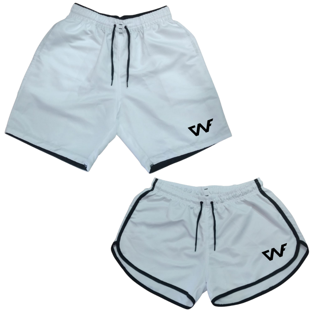 Shorts Para Casal Kit Mozão Bermuda Praia Igual Namorados lançamento