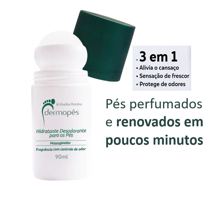 Hidratante Desodorante Roll-On Para Os Pés Dermop