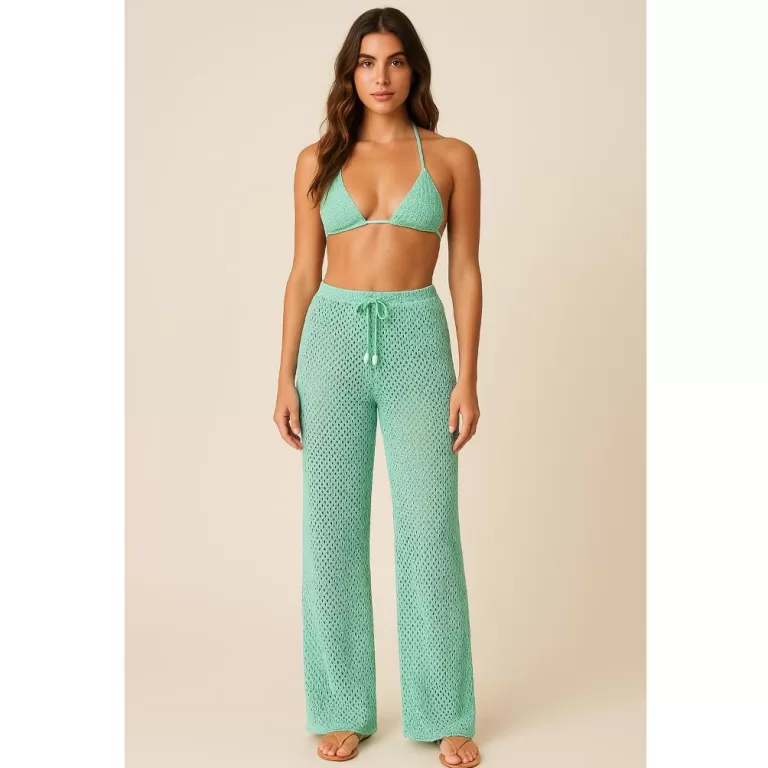 Calça Pantalona Saída de Praia Premium Tendênci