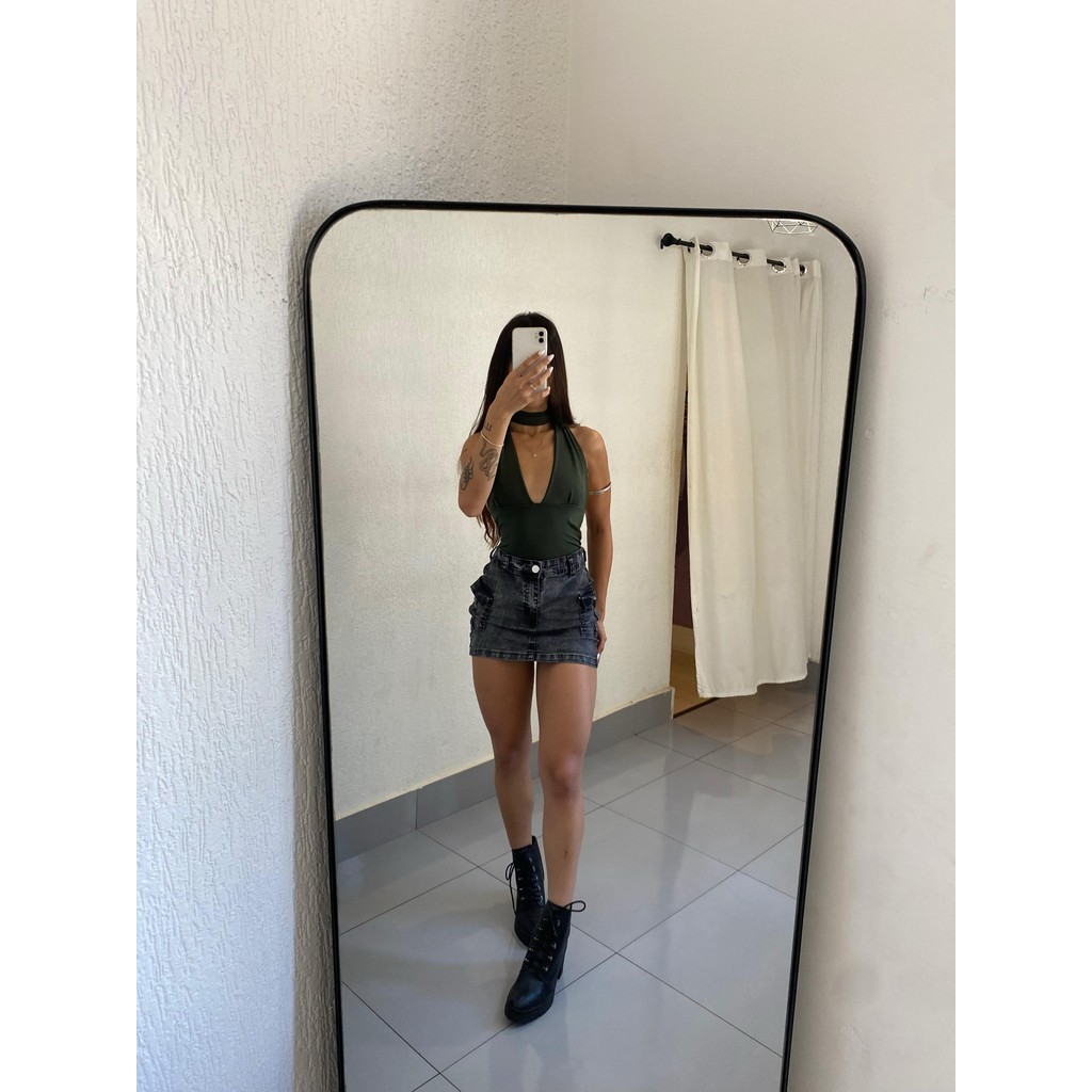 Cropped Amarração No Pescoço Mariana